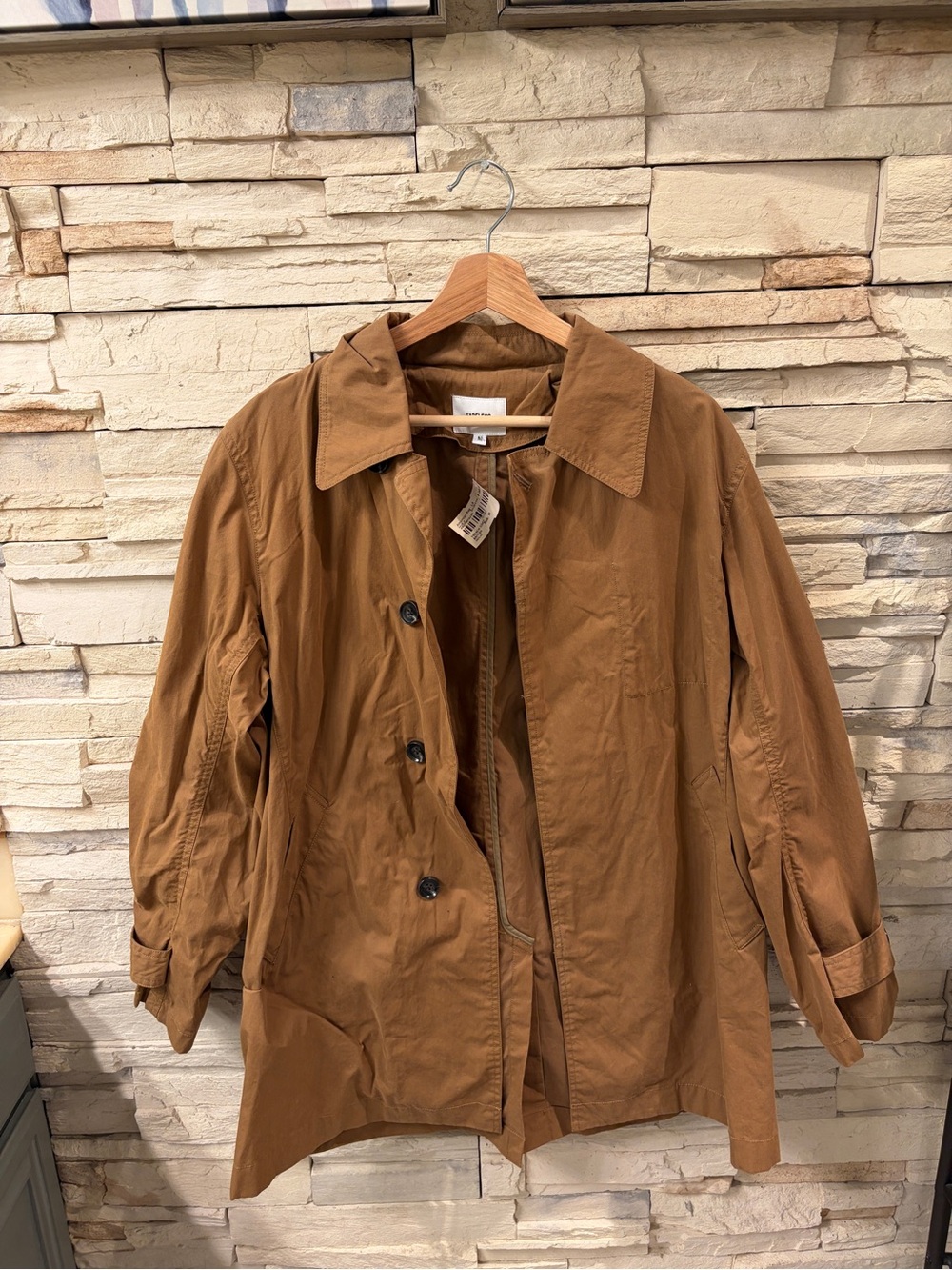American Rag Men's Brown Trench Coat